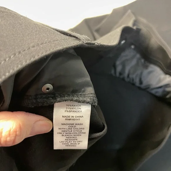 2 pairs For $30-89th & Madison Black Comfort Waist Pants-NWT - Picture 8 of 9